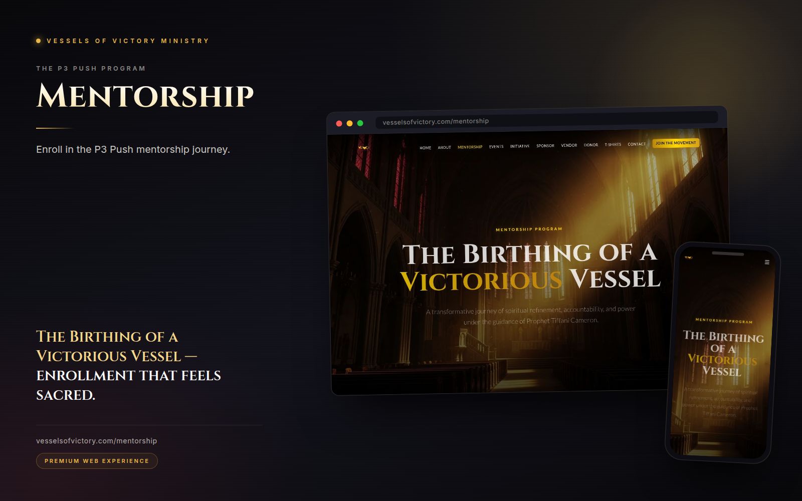 Mentorship — Vessels of Victory